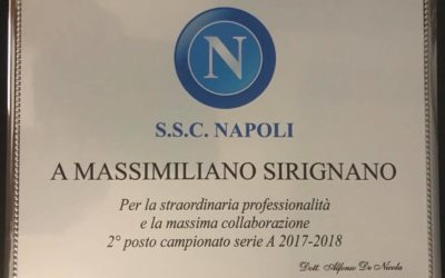 Un altro anno di risultati straordinari con lo staff medico SSC Napoli